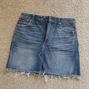 jean mini skirt size 28